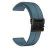 Strap-it Strap-it Bracelet silicone Samsung Gear Sport avec boucle P (grisbleu)
