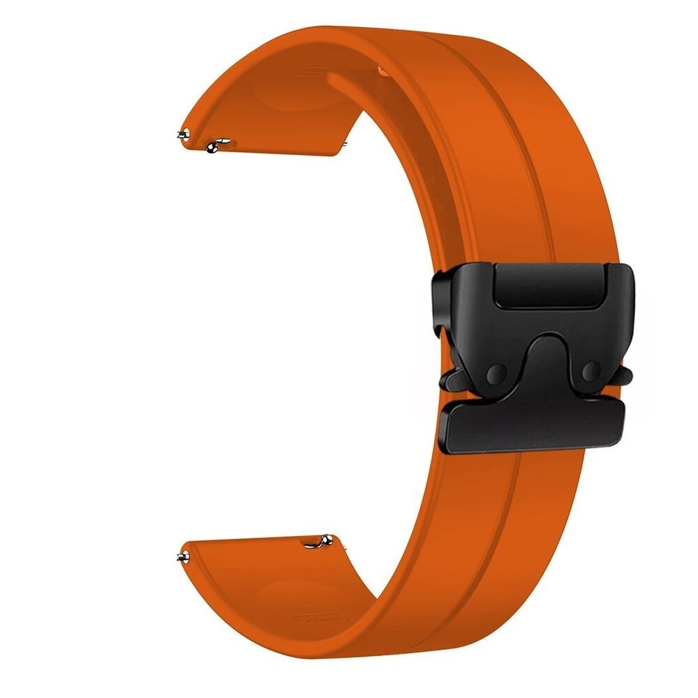 Strap-it Strap-it Bracelet silicone Polar Unite avec boucle P (orange)