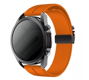 Strap-it Bracelet silicone Xiaomi Amazfit Bip avec boucle P (orange)