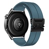 Strap-it Strap-it Bracelet silicone Samsung Galaxy Watch 3 45mm avec boucle P (grisbleu)