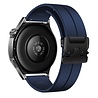 Strap-it Strap-it Bracelet silicone Huawei Watch Ultimate avec boucle P (bleu foncé)