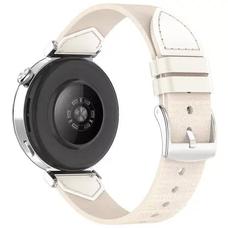 Strap-it Strap-it Bracelet nylon hybride Withings ScanWatch 2 - 38mm (lumière stellaire)