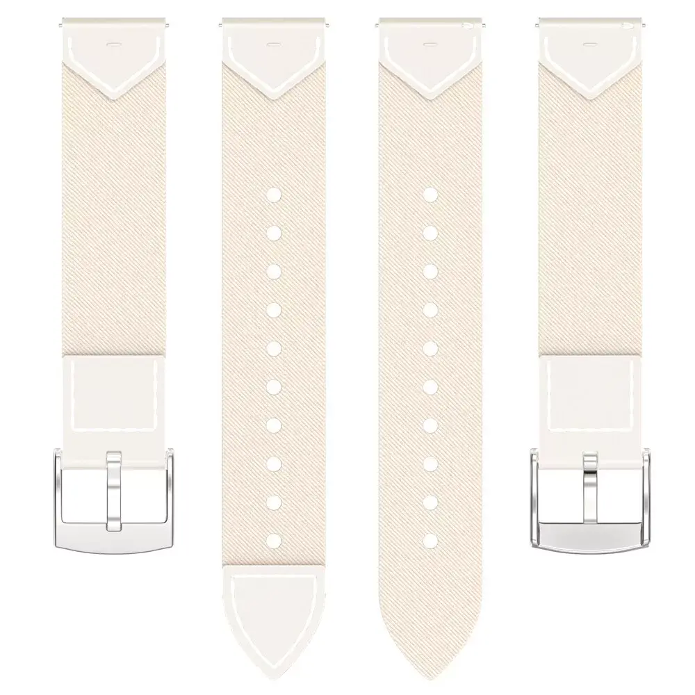 Strap-it Strap-it Bracelet nylon hybride Withings ScanWatch Light (lumière stellaire)