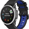 Strap-it Strap-it Bracelet sport á boucle Garmin Instinct E - 40mm (noir/bleu) Strap-it Strap-it Bracelet sport á boucle Garmin Instinct E - 40mm (noir/bleu)