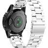 Strap-it Strap-it Bracelet acier Garmin Instinct E - 40mm (argent) Strap-it Strap-it Bracelet acier Garmin Instinct E - 40mm (argent)