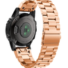 Strap-it Strap-it Bracelet acier Garmin Instinct E - 40mm (or rose) Strap-it Strap-it Bracelet acier Garmin Instinct E - 40mm (or rose)