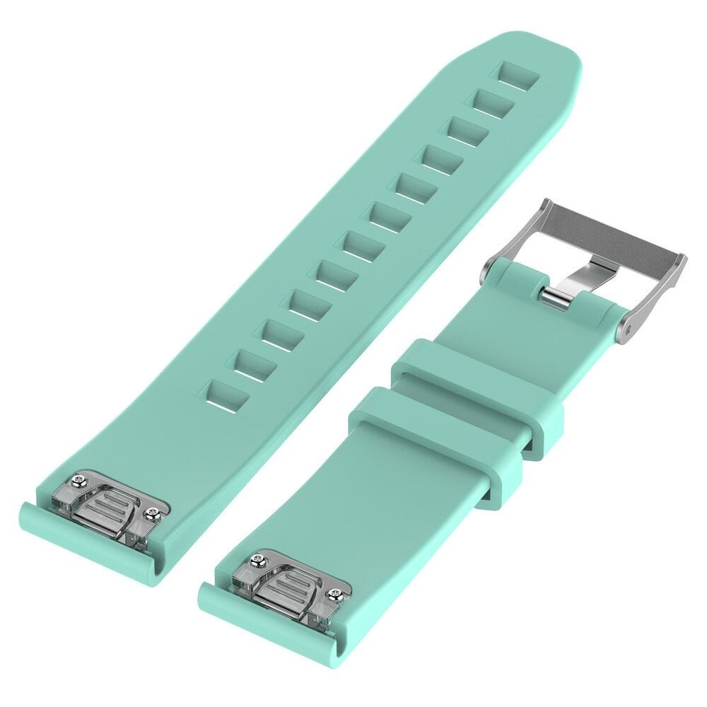 Strap-it Strap-it Bracelet silicone glossy Garmin Instinct E - 40mm (aqua)