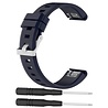 Strap-it Strap-it Bracelet silicone glossy Garmin Instinct E - 40mm (bleu foncé) Strap-it Strap-it Bracelet silicone glossy Garmin Instinct E - 40mm (bleu foncé)