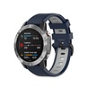 Strap-it Strap-it Bracelet sport 'a boucle Garmin Instinct 3 - 50mm (bleu/gris) Strap-it Strap-it Bracelet sport 'a boucle Garmin Instinct 3 - 50mm (bleu/gris)