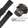 Strap-it Strap-it Bracelet nylon á boucle Garmin Instinct 3 - 50mm (noir) Strap-it Strap-it Bracelet nylon á boucle Garmin Instinct 3 - 50mm (noir)