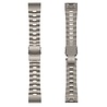 Strap-it Strap-it Bracelet titane Garmin Instinct 3 - 50mm (titane) Strap-it Strap-it Bracelet titane Garmin Instinct 3 - 50mm (titane)
