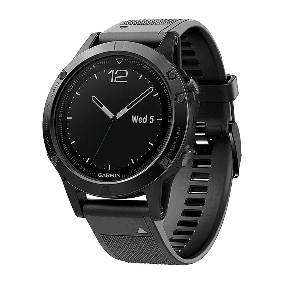 Strap-it Strap-it Bracelet silicone Garmin Instinct E - 45mm (noir)