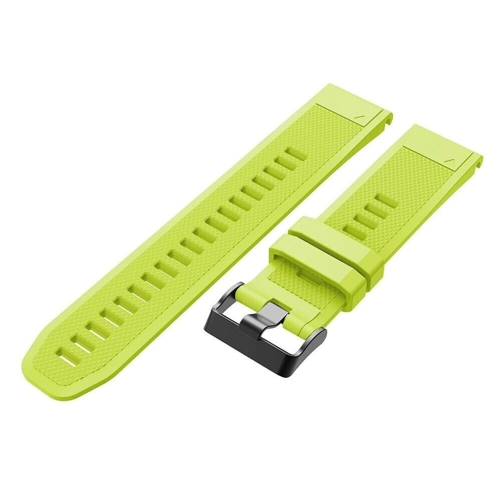 Strap-it Strap-it Bracelet silicone Garmin Instinct E - 45mm (vert clair)