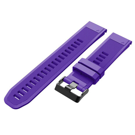 Strap-it Strap-it Bracelet silicone Garmin Instinct E - 45mm (violet)