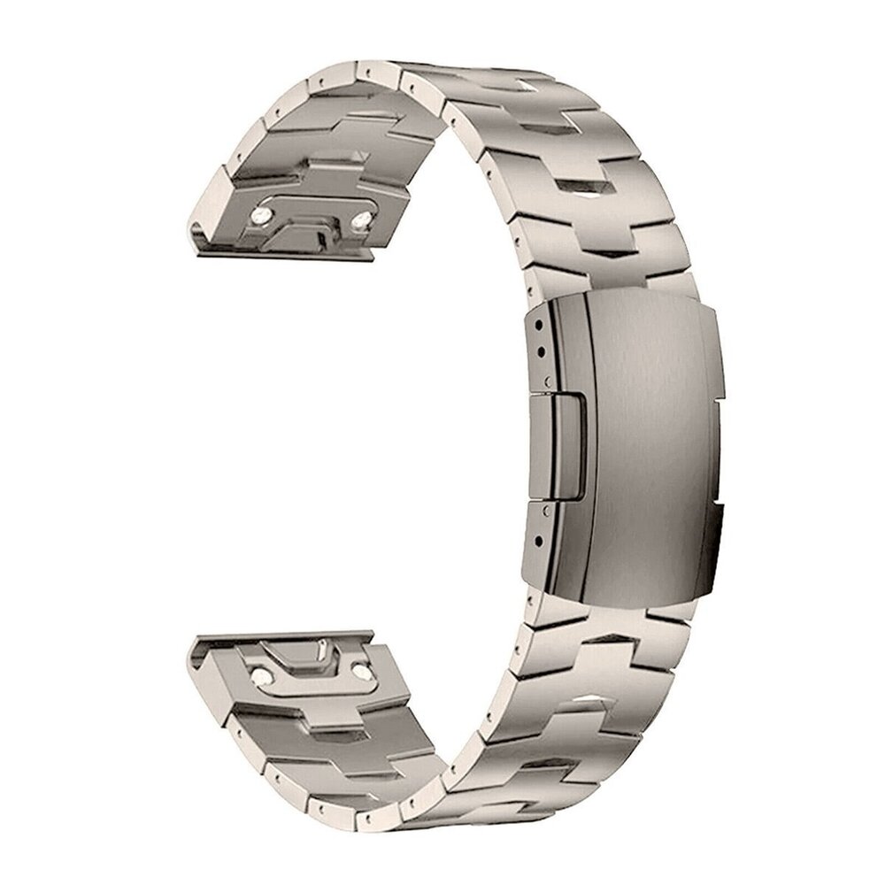 Strap-it Strap-it Bracelet titane Garmin Instinct E - 45mm (titane)