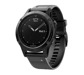 Strap-it Bracelet silicone Garmin Instinct 3 - 45mm (noir)