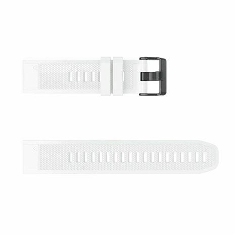 Strap-it Strap-it Bracelet silicone Garmin Instinct 3 - 45mm (blanc)