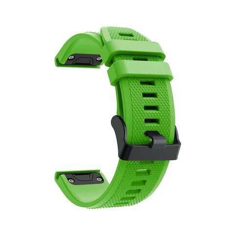 Strap-it Strap-it Bracelet silicone Garmin Instinct 3 - 45mm (vert)