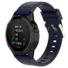 Strap-it Strap-it Bracelet silicone glossy Garmin Instinct 3 - 45mm (bleu foncé) Strap-it Strap-it Bracelet silicone glossy Garmin Instinct 3 - 45mm (bleu foncé)