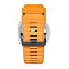Strap-it Bandz Bracelet silicone á boucle Garmin Instinct 3 - 45mm (orange) Strap-it Bandz Bracelet silicone á boucle Garmin Instinct 3 - 45mm (orange)