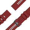 Strap-it Bandz Bracelet silicone á boucle Garmin Instinct 3 - 45mm (rouge) Strap-it Bandz Bracelet silicone á boucle Garmin Instinct 3 - 45mm (rouge)
