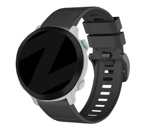 Strap-it Bandz Bracelet silicone á boucle Garmin Instinct 3 - 45mm (noir)