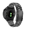 Strap-it Bandz Bracelet á maillons en titane Garmin Instinct 3 - 45mm (gris) Strap-it Bandz Bracelet á maillons en titane Garmin Instinct 3 - 45mm (gris)