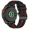 Strap-it Strap-it Bracelet sport á boucle Garmin Instinct 3 - 45mm (noir/rouge) Strap-it Strap-it Bracelet sport á boucle Garmin Instinct 3 - 45mm (noir/rouge)