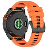 Strap-it Strap-it Bracelet sport á boucle Garmin Instinct 3 - 45mm (orange/noir) Strap-it Strap-it Bracelet sport á boucle Garmin Instinct 3 - 45mm (orange/noir)