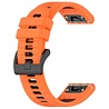 Strap-it Strap-it Bracelet sport á boucle Garmin Instinct 3 - 45mm (orange/noir) Strap-it Strap-it Bracelet sport á boucle Garmin Instinct 3 - 45mm (orange/noir)
