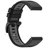 Strap-it Strap-it Bracelet sport á boucle Garmin Instinct 3 - 45mm (noir/gris) Strap-it Strap-it Bracelet sport á boucle Garmin Instinct 3 - 45mm (noir/gris)