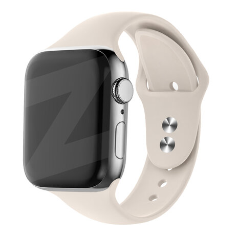 Bandz Bandz Bracelet silicone dual snap Apple Watch (lumière stellaire)
