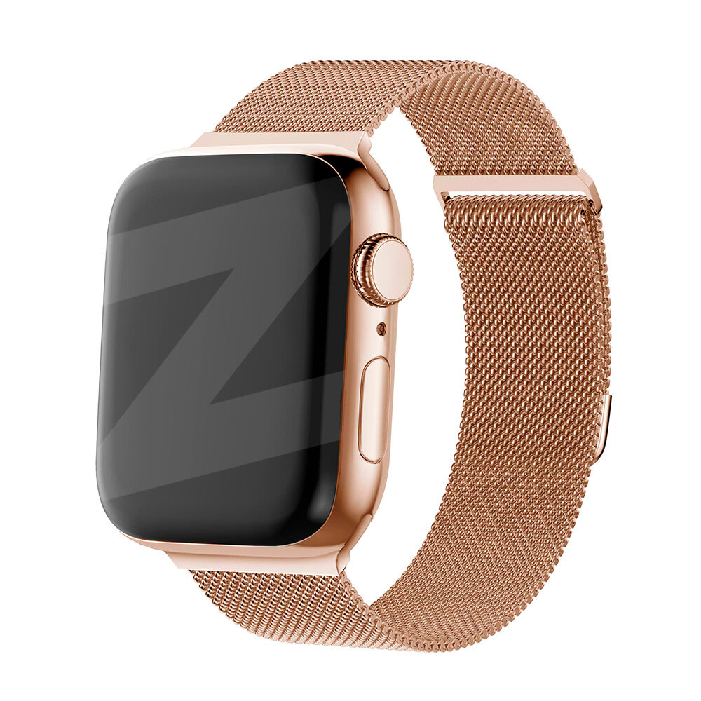 Bandz Bandz Bracelet milanais loop Apple Watch (or rose)