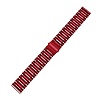 Strap-it Strap-it Bracelet acier Samsung Galaxy Watch 4 - 40mm (vin rouge) Strap-it Strap-it Bracelet acier Samsung Galaxy Watch 4 - 40mm (vin rouge)
