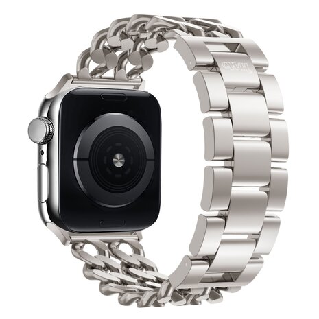 xoxo Wildhearts xoxo Wildhearts Bracelet acier Apple Watch - Chain strap (starlight) - 38/40/41/42mm xoxo Wildhearts xoxo Wildhearts Bracelet acier Apple Watch - Chain strap (starlight) - 38/40/41/42mm