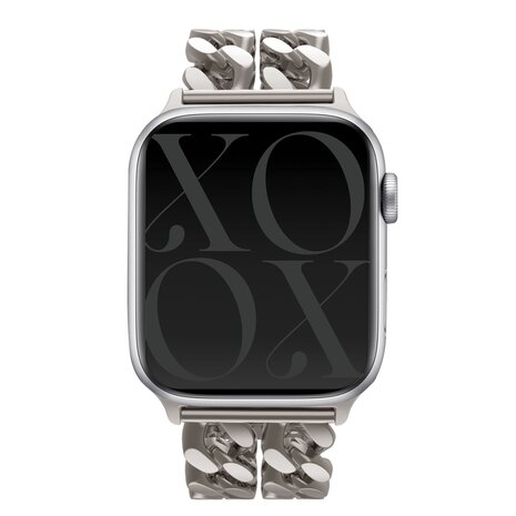 xoxo Wildhearts xoxo Wildhearts Bracelet acier Apple Watch - Chain strap (starlight) - 38/40/41/42mm xoxo Wildhearts xoxo Wildhearts Bracelet acier Apple Watch - Chain strap (starlight) - 38/40/41/42mm