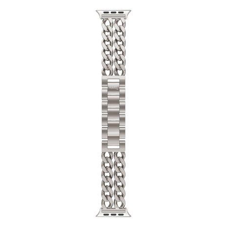 xoxo Wildhearts xoxo Wildhearts Bracelet acier Apple Watch - Chain strap (starlight) - 38/40/41/42mm xoxo Wildhearts xoxo Wildhearts Bracelet acier Apple Watch - Chain strap (starlight) - 38/40/41/42mm