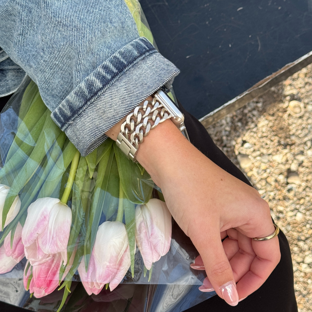 xoxo Wildhearts xoxo Wildhearts Bracelet acier Apple Watch - Chain strap (silver) - 38/40/41/42mm