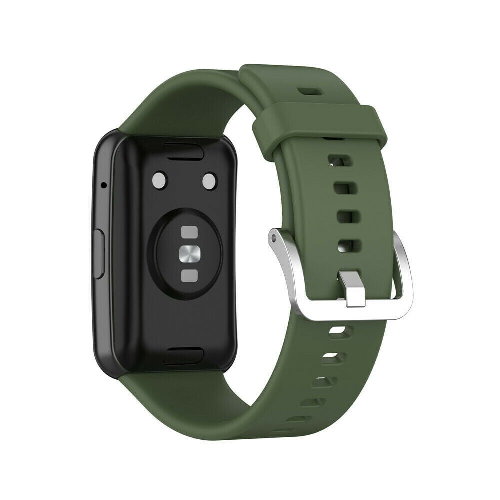 Strap-it Strap-it Bracelet silicone Huawei Watch Fit SE (vert foncé)