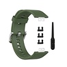 Strap-it Strap-it Bracelet silicone Huawei Watch Fit SE (vert foncé) Strap-it Strap-it Bracelet silicone Huawei Watch Fit SE (vert foncé)