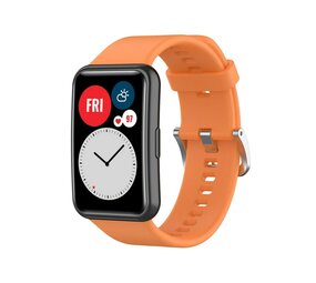 Strap-it Bracelet silicone Huawei Watch Fit SE (orange)