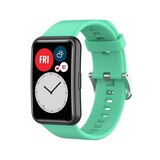 Strap-it Bracelet silicone Huawei Watch Fit SE (aqua)