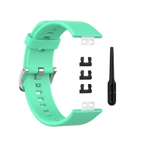 Strap-it Strap-it Bracelet silicone Huawei Watch Fit SE (aqua)