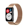 Strap-it Strap-it Bracelet Milanais Huawei Watch Fit SE (or rose) Strap-it Strap-it Bracelet Milanais Huawei Watch Fit SE (or rose)