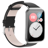 Strap-it Strap-it Bracelet cuir Huawei Watch Fit SE (noir) Strap-it Strap-it Bracelet cuir Huawei Watch Fit SE (noir)