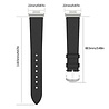 Strap-it Strap-it Bracelet cuir Huawei Watch Fit SE (noir) Strap-it Strap-it Bracelet cuir Huawei Watch Fit SE (noir)