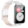 Strap-it Strap-it Bracelet cuir Huawei Watch Fit SE (blanc) Strap-it Strap-it Bracelet cuir Huawei Watch Fit SE (blanc)
