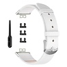 Strap-it Strap-it Bracelet cuir Huawei Watch Fit SE (blanc) Strap-it Strap-it Bracelet cuir Huawei Watch Fit SE (blanc)