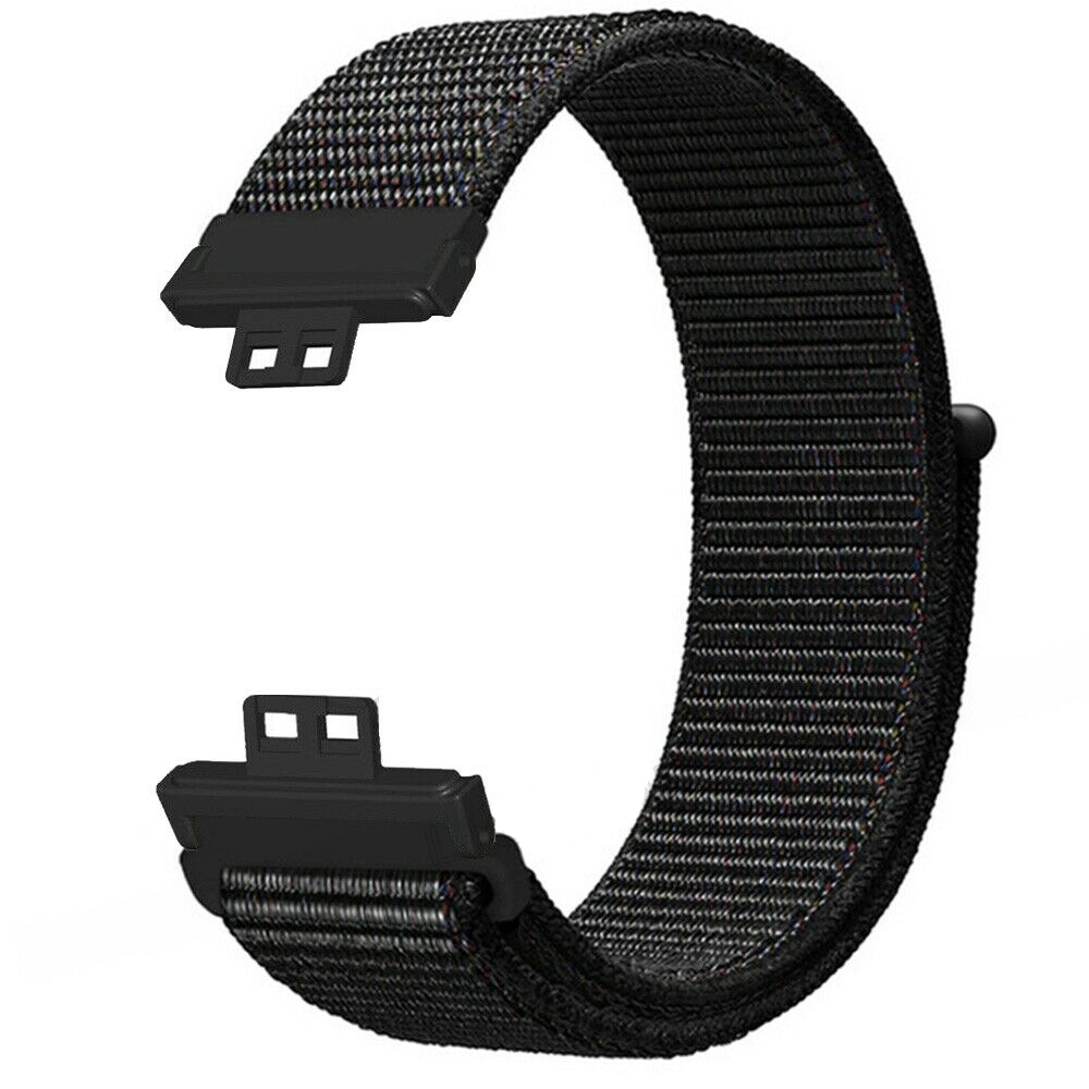 Strap-it Strap-it Bracelet nylon Huawei Watch Fit SE (noir) Strap-it Strap-it Bracelet nylon Huawei Watch Fit SE (noir)