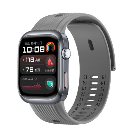 Strap-it Strap-it Bracelet silicone Huawei Watch D2 (gris)